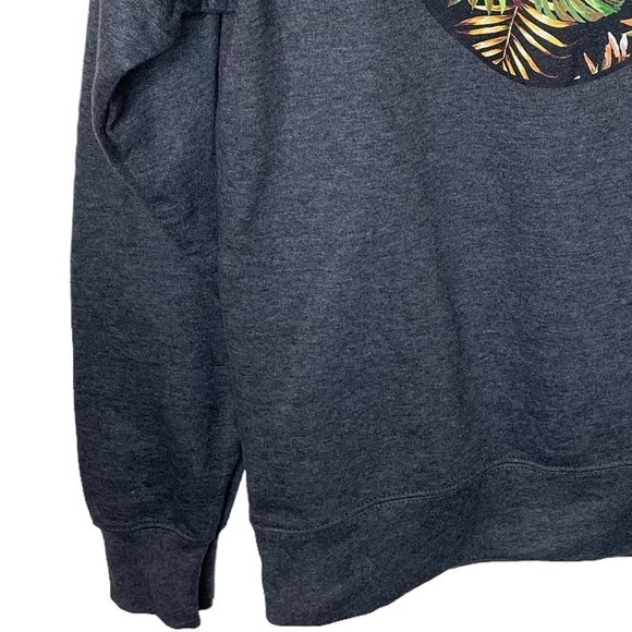 Disney Mickey Mouse Floral Mickey Silhouette Sweatshirt - Picture 4 of 11